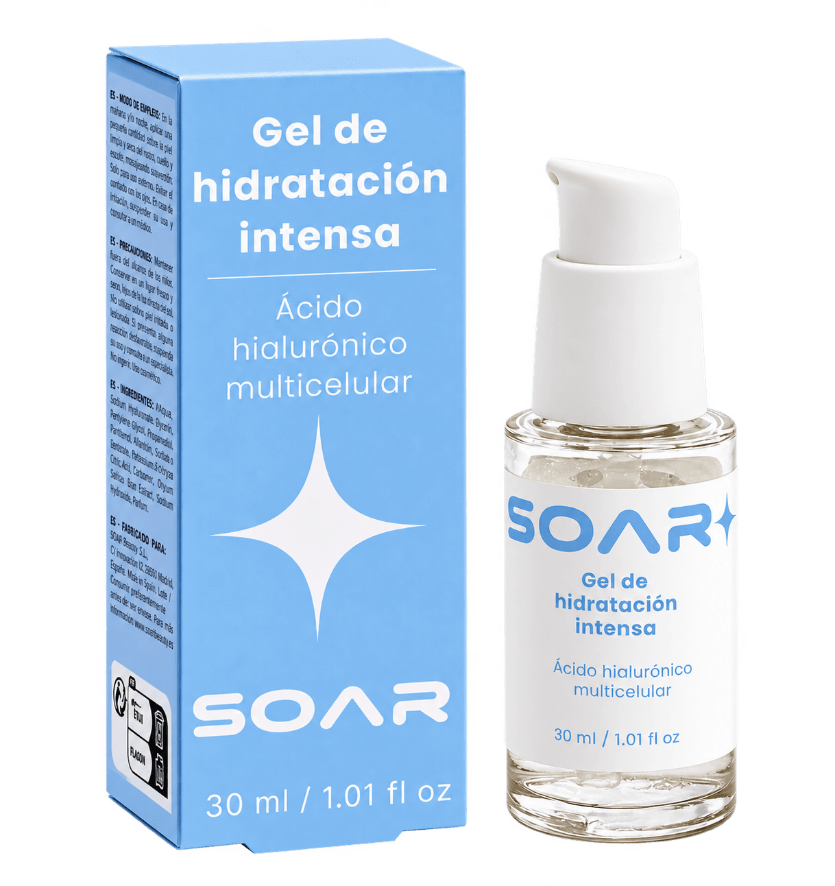 Gel de hidratación intensa